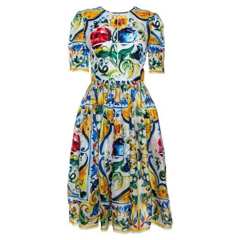 dolce and gabbana majolica dress replica|majolica terrycloth dresses.